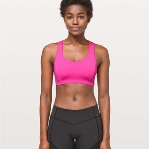 Lululemon Free To Be Serene Bra sonic pink
